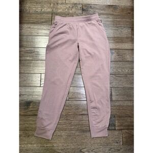 Eddie Bauer Fleece Lounge Pants Women's Size Small Mauve Soft Comfy